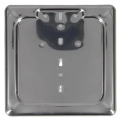 Porta Targa Moto Cromato Nuovo C.d.s.