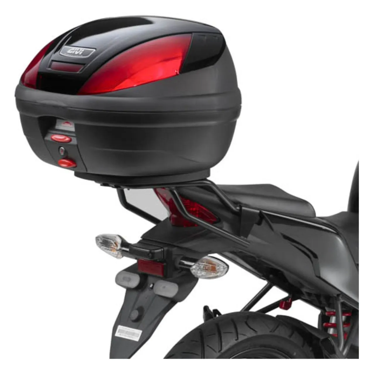 Portapacchi Monolock Givi SR1103 Honda Cbr 125 R 11-16, Cbr 250 R 11-16