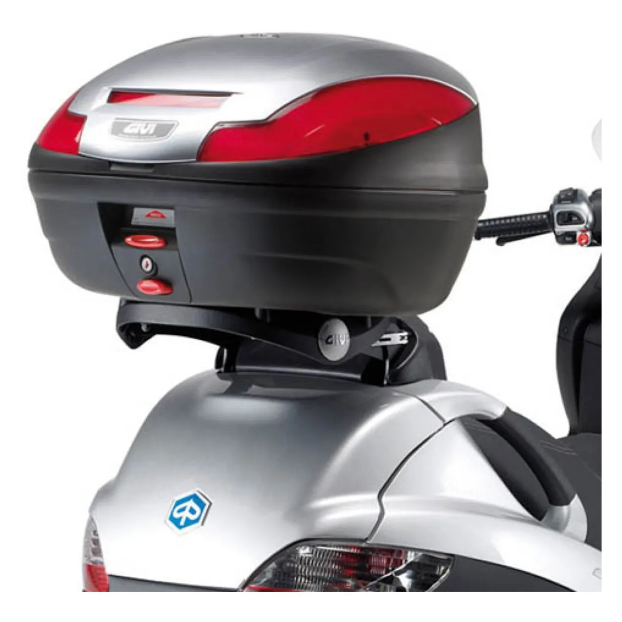 Portapacchi Monolock Ribaltabile Givi Piaggio Mp3 125-250-300-400 06/11