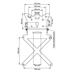Portatarga X-plate Con Inclinazione Variabile Lampa 90144