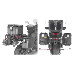 Portavaligia Laterali Givi Per Yamaha Tracer 9 '21 Outback