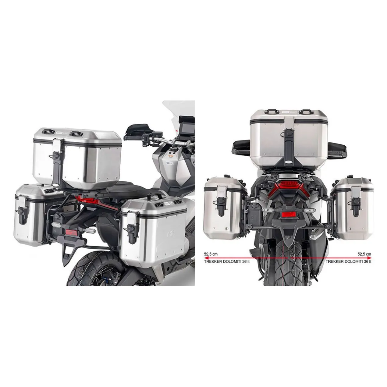 Portavaligia Laterali Givi Per Honda X-adv 750 2021