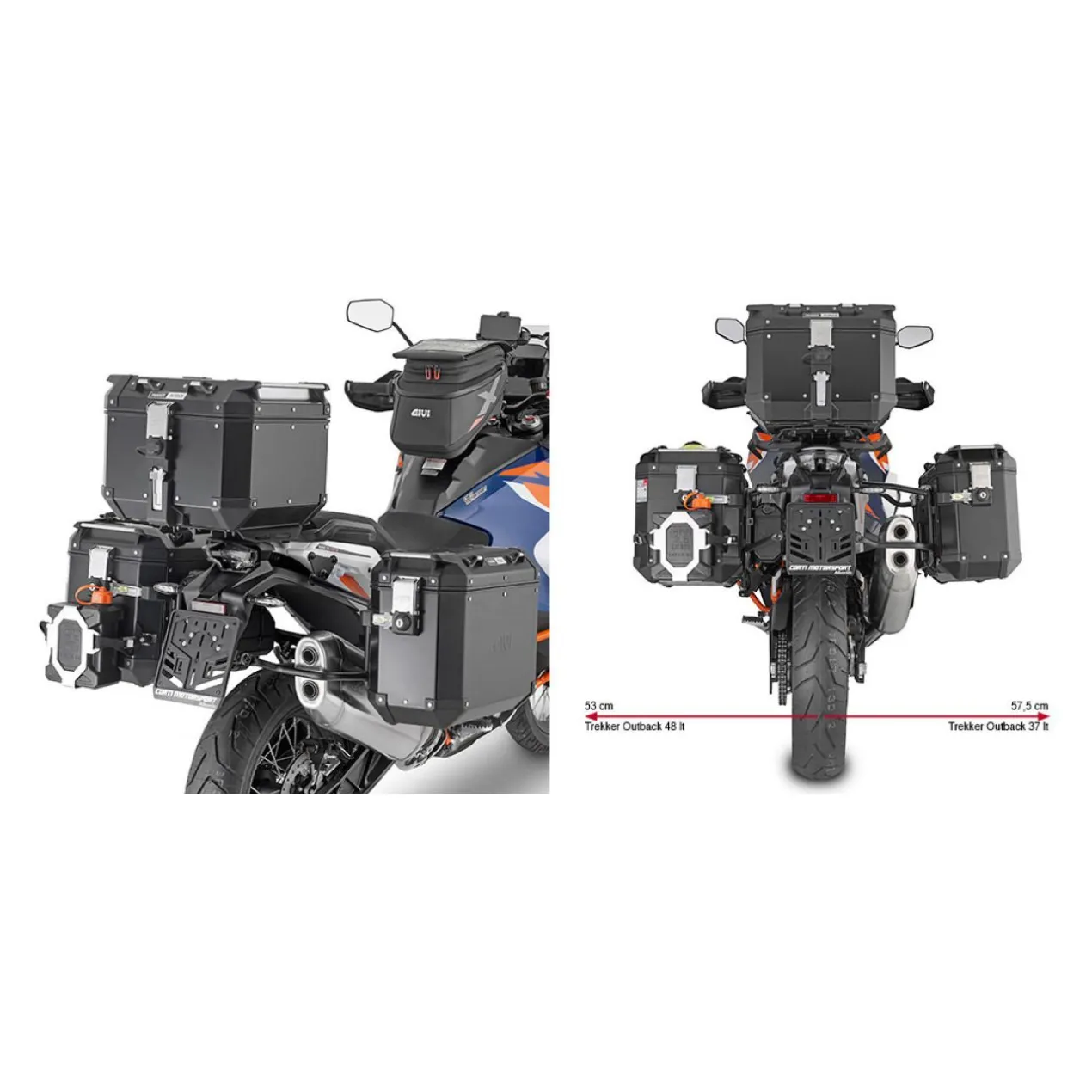 Portavaligie Laterale Givi Per Ktm 1290 S.adv '21