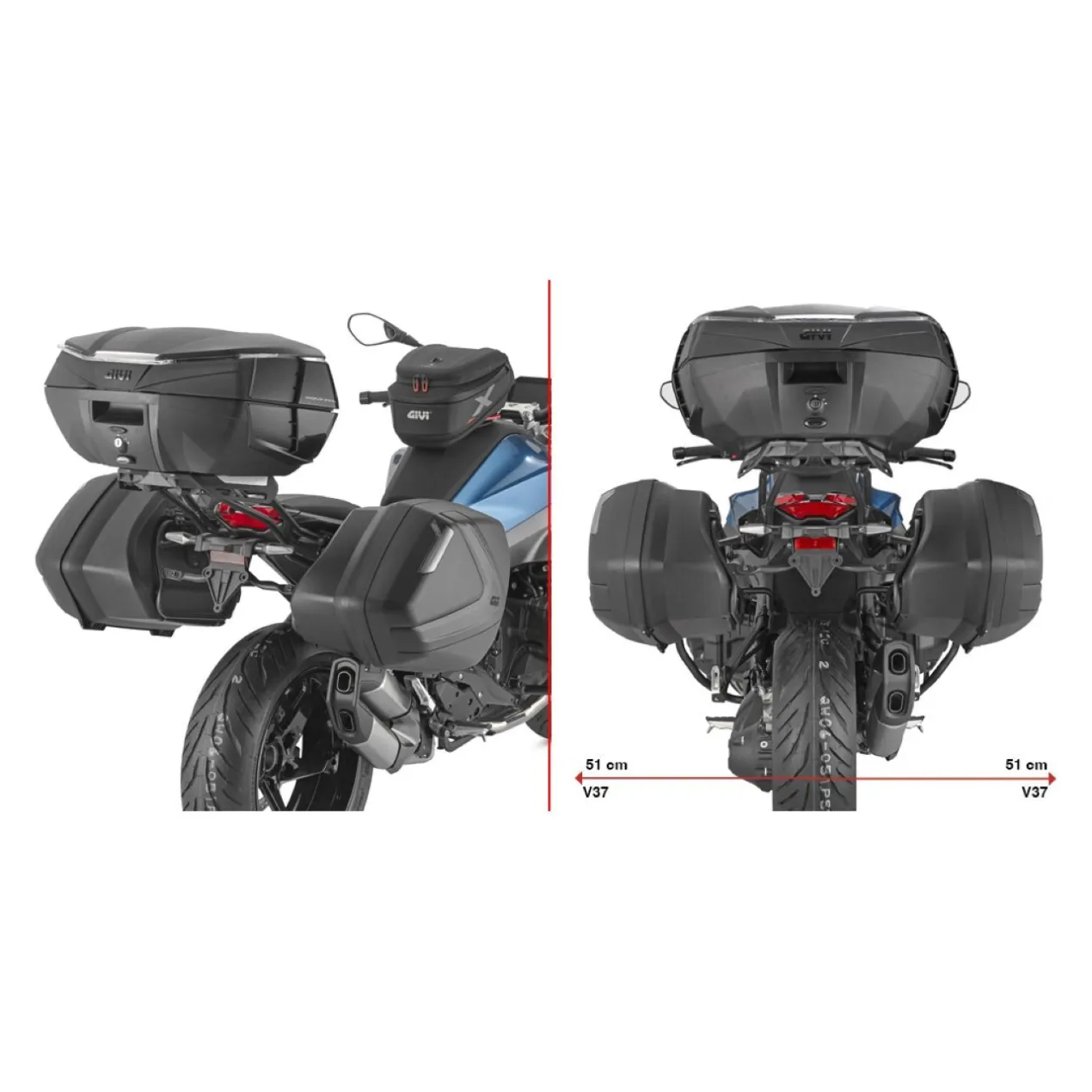 Portavaligie Laterale Givi Plx5152 Bmw R1300rs (2025)