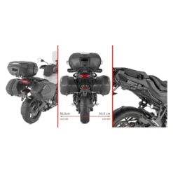 Portavaligie Laterale Givi Px2171 M.key Tech Yam.tracer 9-gt-gt+ 25
