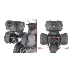 Portavaligie Laterale Yamaha Tracer 700 Givi Pl2148