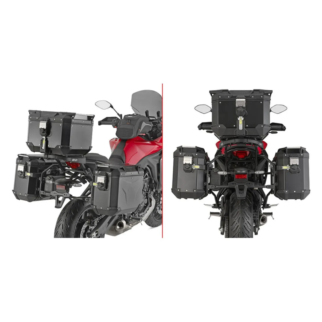 Portaval. Lat. Givi Plo2177cam Yamaha Tracer 7 (2025)