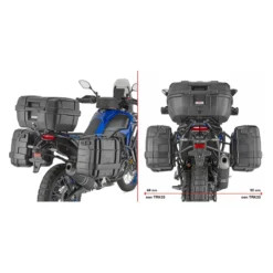 Portaval. Lattacchi Yamaha Tenerè 700 (2025) Givi Plo2174mk