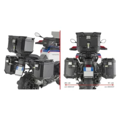 Portav. La. Bmw R1300gs Adventure (2025) Givi Plo5146cam