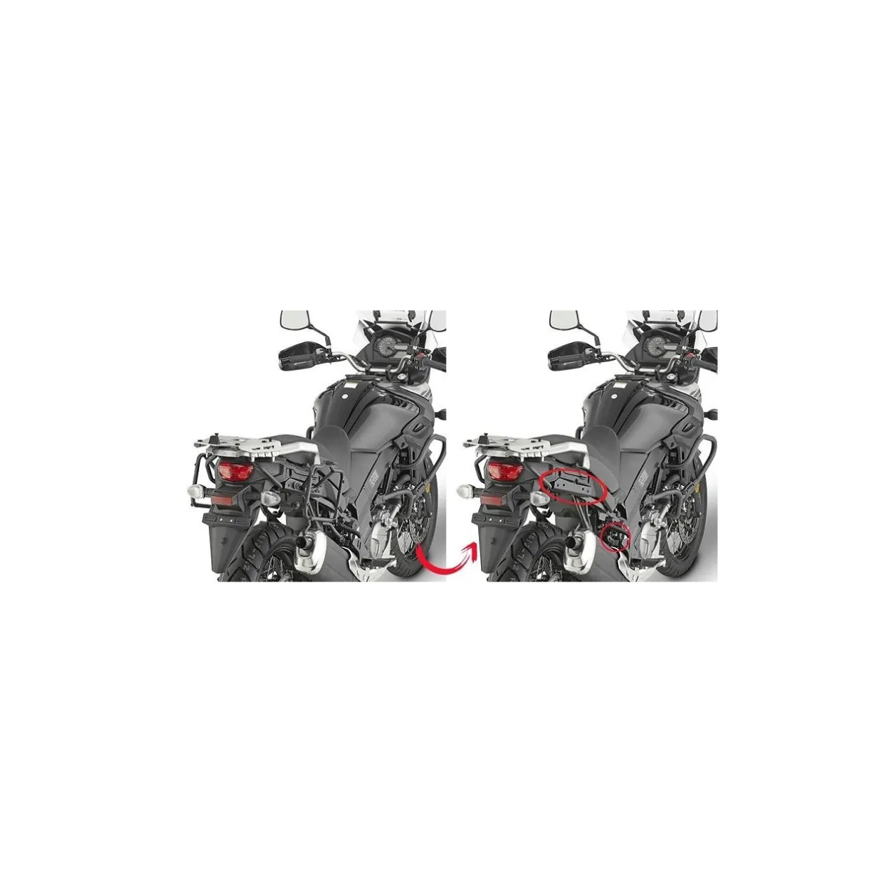 Portav.laterale Givi Suzuki Dl650 V-strom (2017)