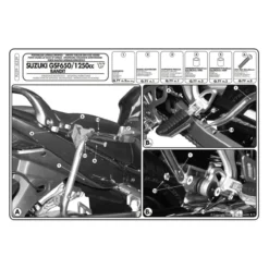 Portav. Laterale Givi Suzuki Gsf 650 Bandit/s K7-k8 650 F 08-14 1250f/s