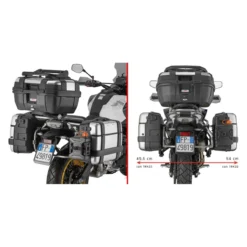 Portav. Later. Cf Moto 700mt Adv (2025) Givi Pl9228