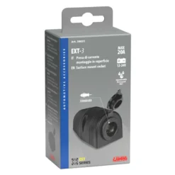 Presa Corrente Ext-3 12/24v Montaggio In Superficie