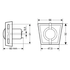 Presa Di Corrente Px1 Con Pannello Di Supporto Lampa 39035