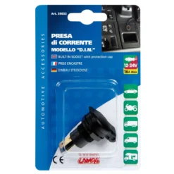 Presa Di Corrente 12/24v Tipo Tedesco Lampa 39033