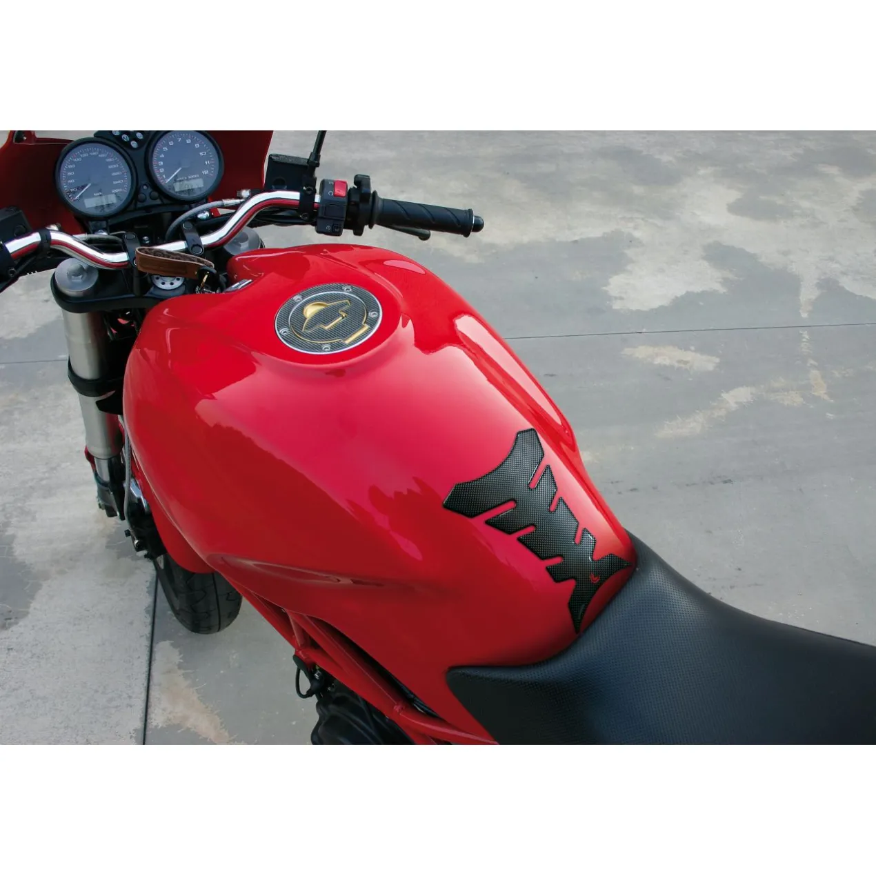 Protezione Adesivo Serbatoio Pro Tank X1 Carbon Look Lampa 90010