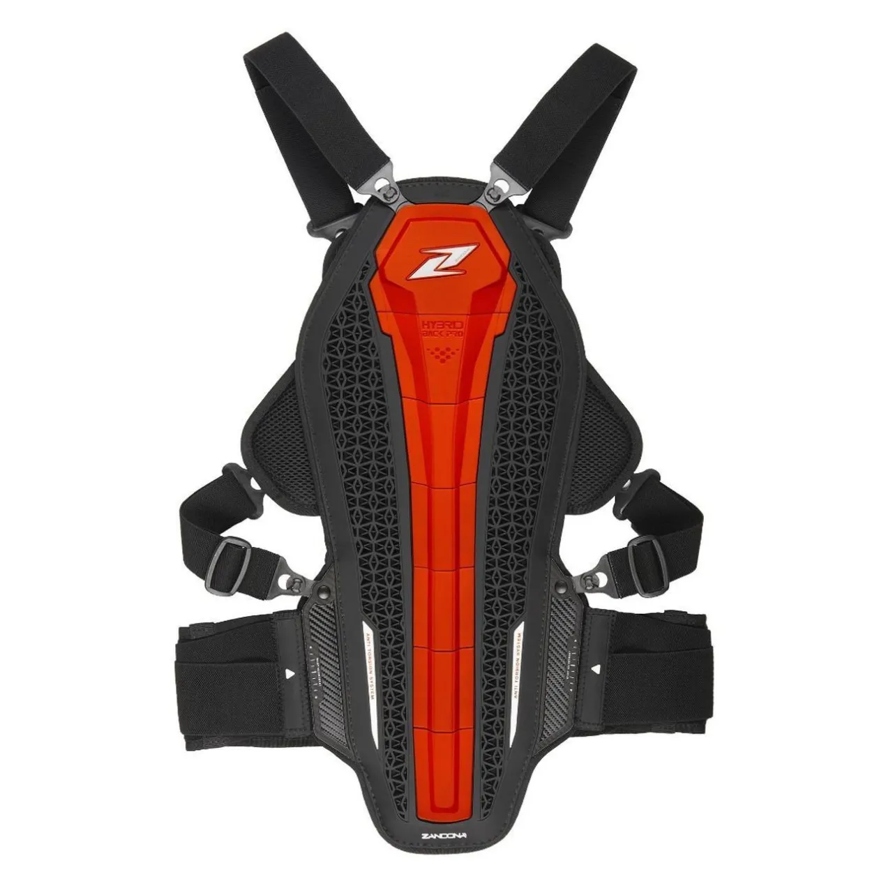 Protezione Dorsale E Pettorale Zandona Hybrid Armour X6 Rosso