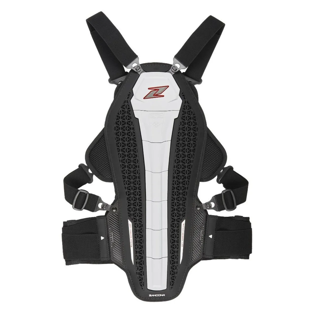 Protezione Dorsale E Pettorale Zandona Hybrid Armour X6 Bianco