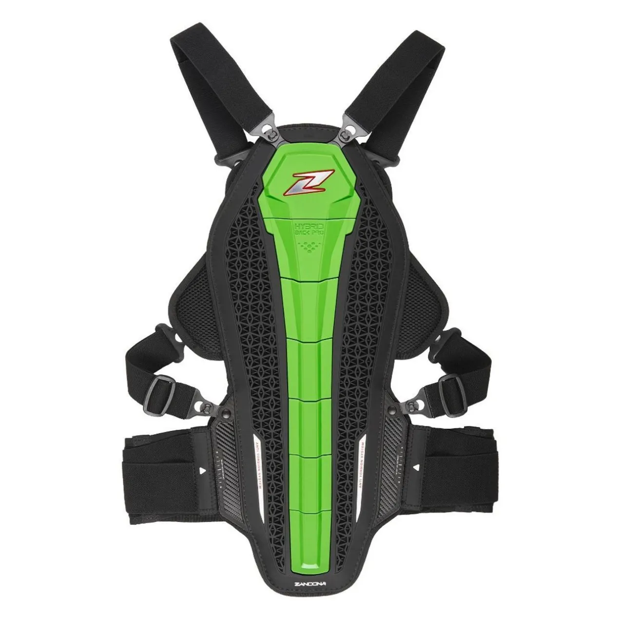 Protezione Dorsale E Pettorale Zandona Hybrid Armour X7 Verde