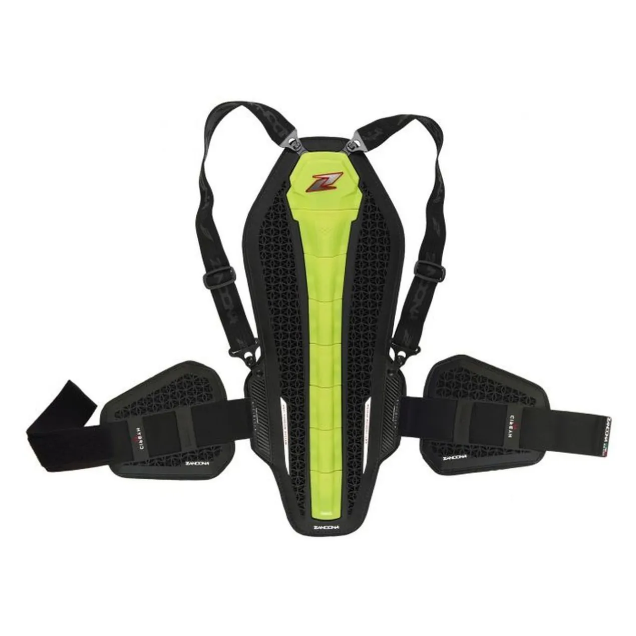 Protezione Schiena Zandona Hybrid Back Pro Rs X8 178-187cm Giallo Fluo