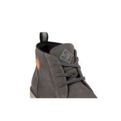 Scarpa Alta In Pelle Bovina Scamosciata Mod Kent 261 Grigio