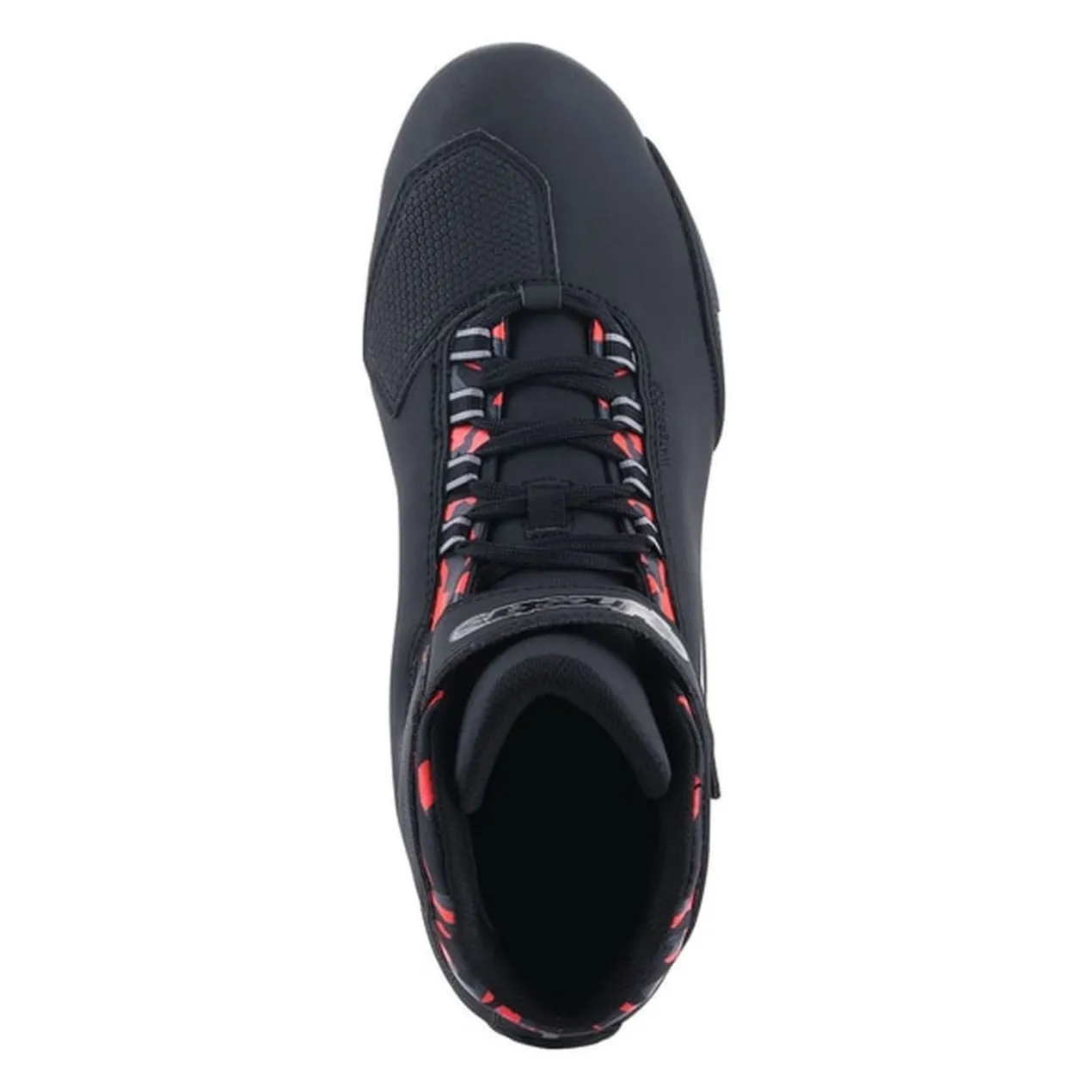 Scarpe Alpinestars Sektor Waterproof Shoe Black Dark Grey Red