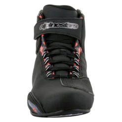 Scarpe Alpinestars Sektor Waterproof Shoe Black Dark Grey Red