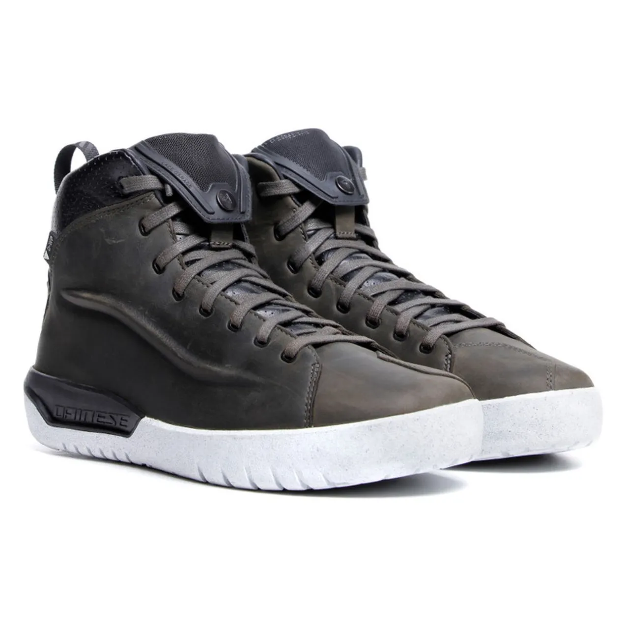 Scarpe Dainese Metractive D-wp Impermeabili Smoke-green/white