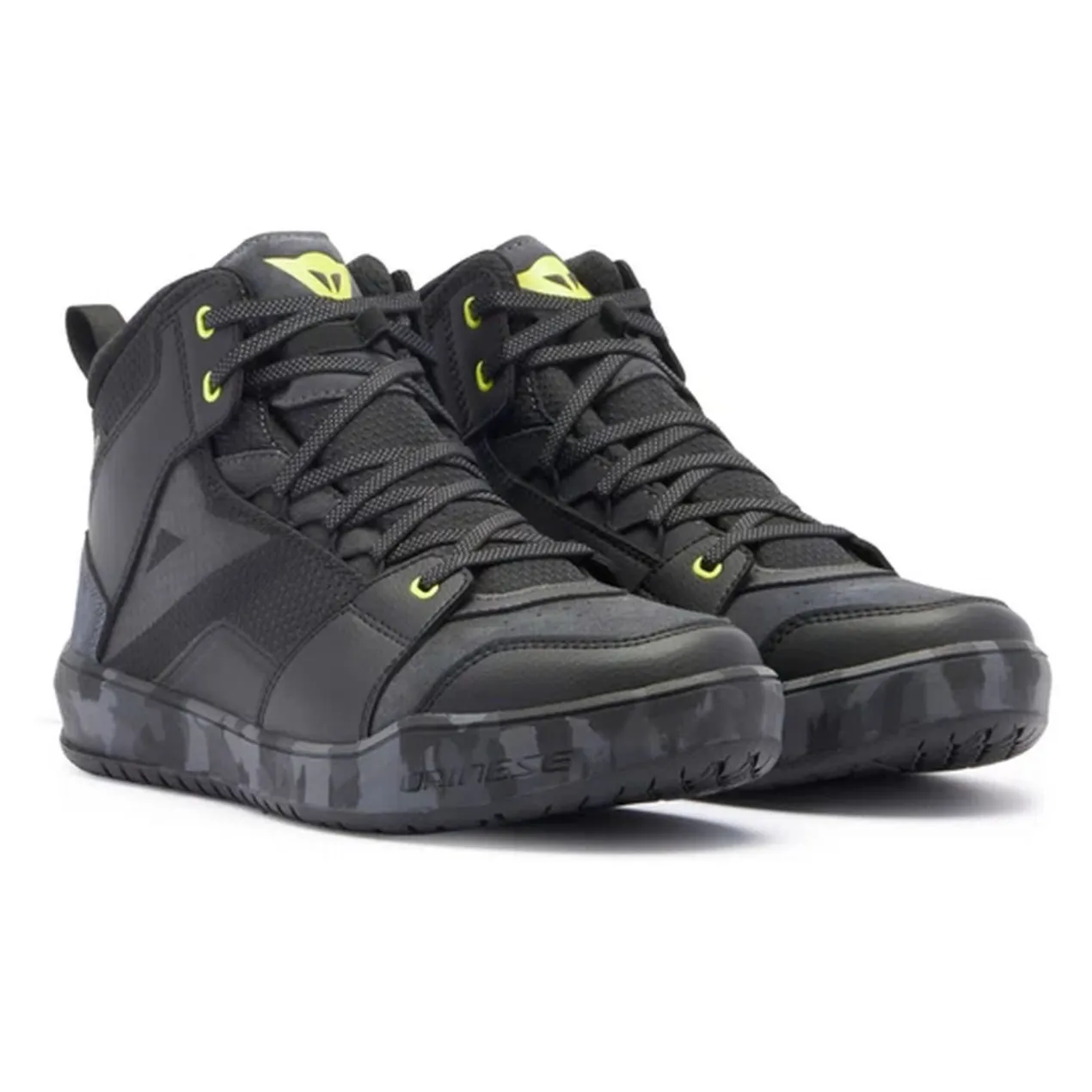 Scarpe Dainese Suburb D-wp Black/camo/acid Yell