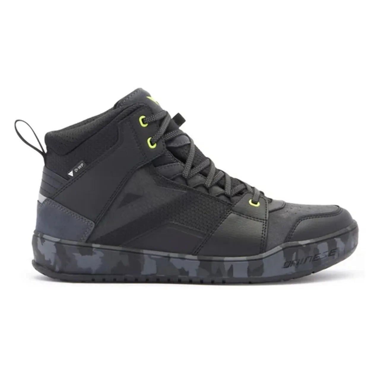 Scarpe Dainese Suburb D-wp Black/camo/acid Yell