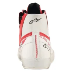 Scarpe Da Moto Alpinestars Stated Flair Bianco Rosso