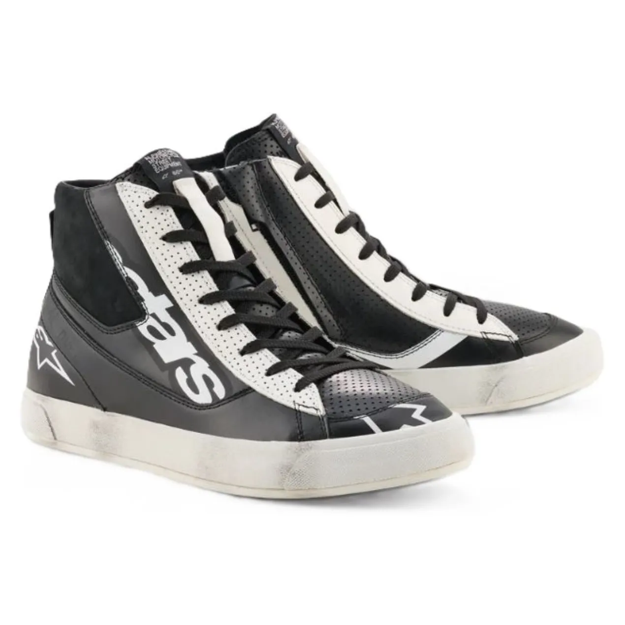 Scarpe Da Moto Alpinestars Stated Flair Black White