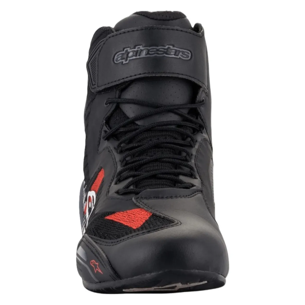 Scarpe Touring Alpinestars Faster-3 Rideknit Black Gray Bright Re