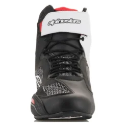Scarpe Touring Alpinestars Faster-3 Rideknit Black White Red
