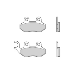 Set Pastiglie Brembo 07005 Scooter