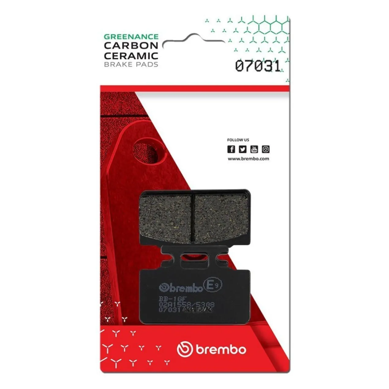 Set Pastiglie Brembo 07031 Scooter
