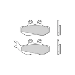 Set Pastiglie Brembo 07012 Scooter