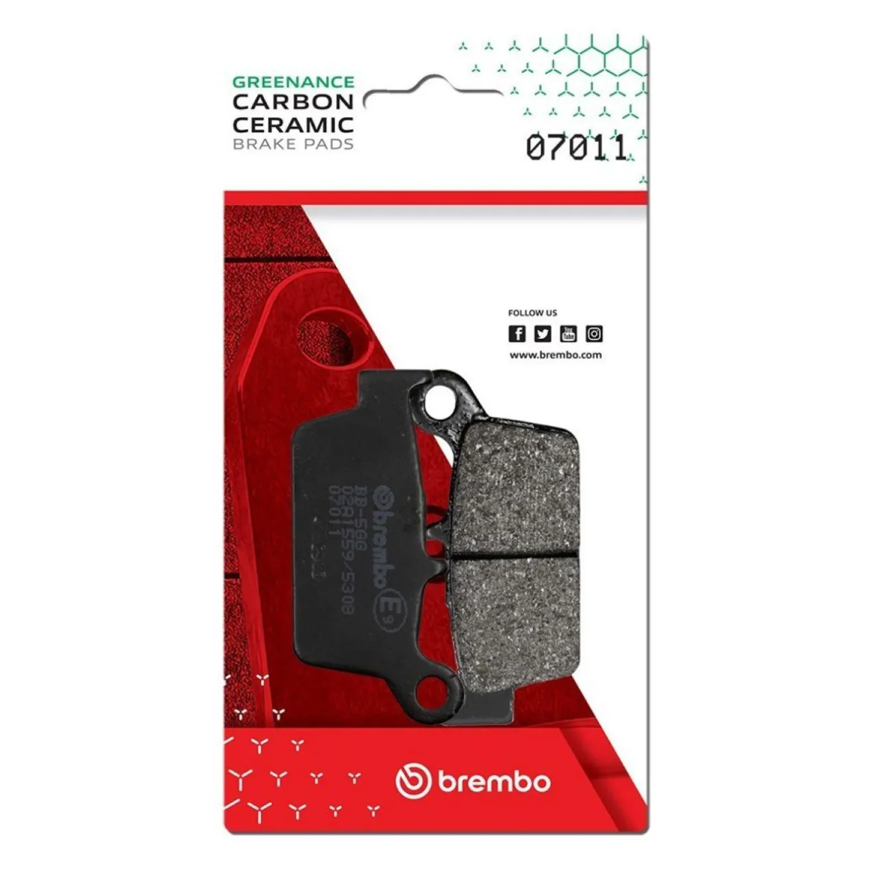 Set Pastiglie Brembo 07011 Scooter