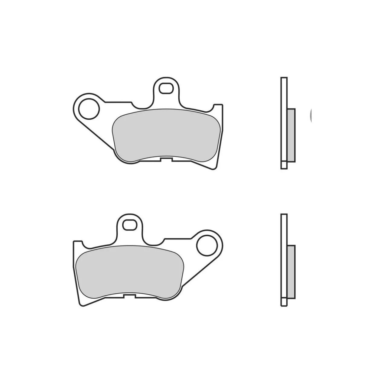 Set Pastiglie Brembo 07046 Scooter