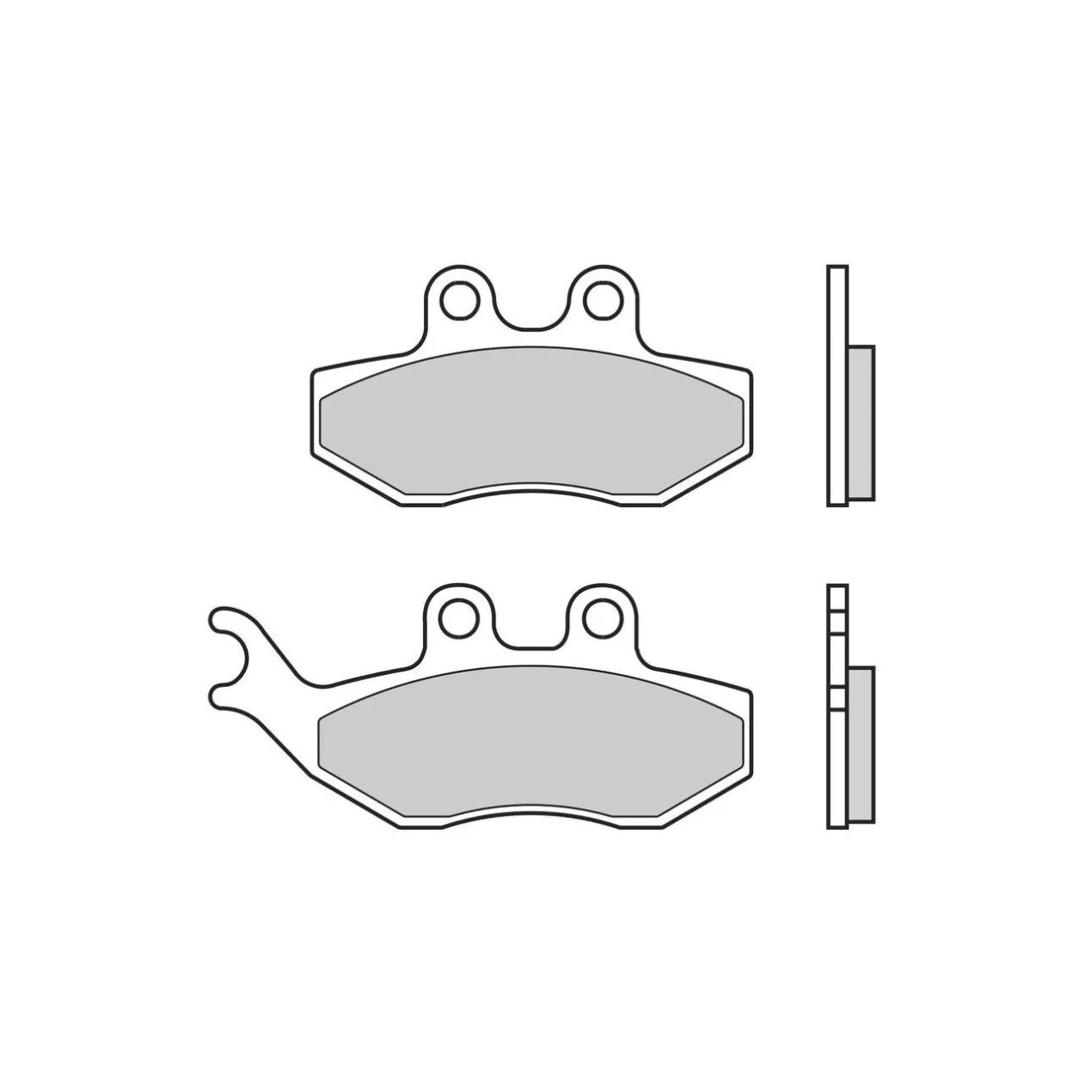 Set Pastiglie Brembo 07049 Scooter