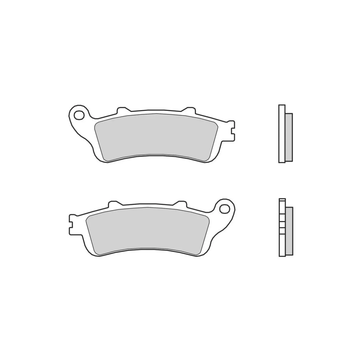 Set Pastiglie Brembo 07034 Scooter