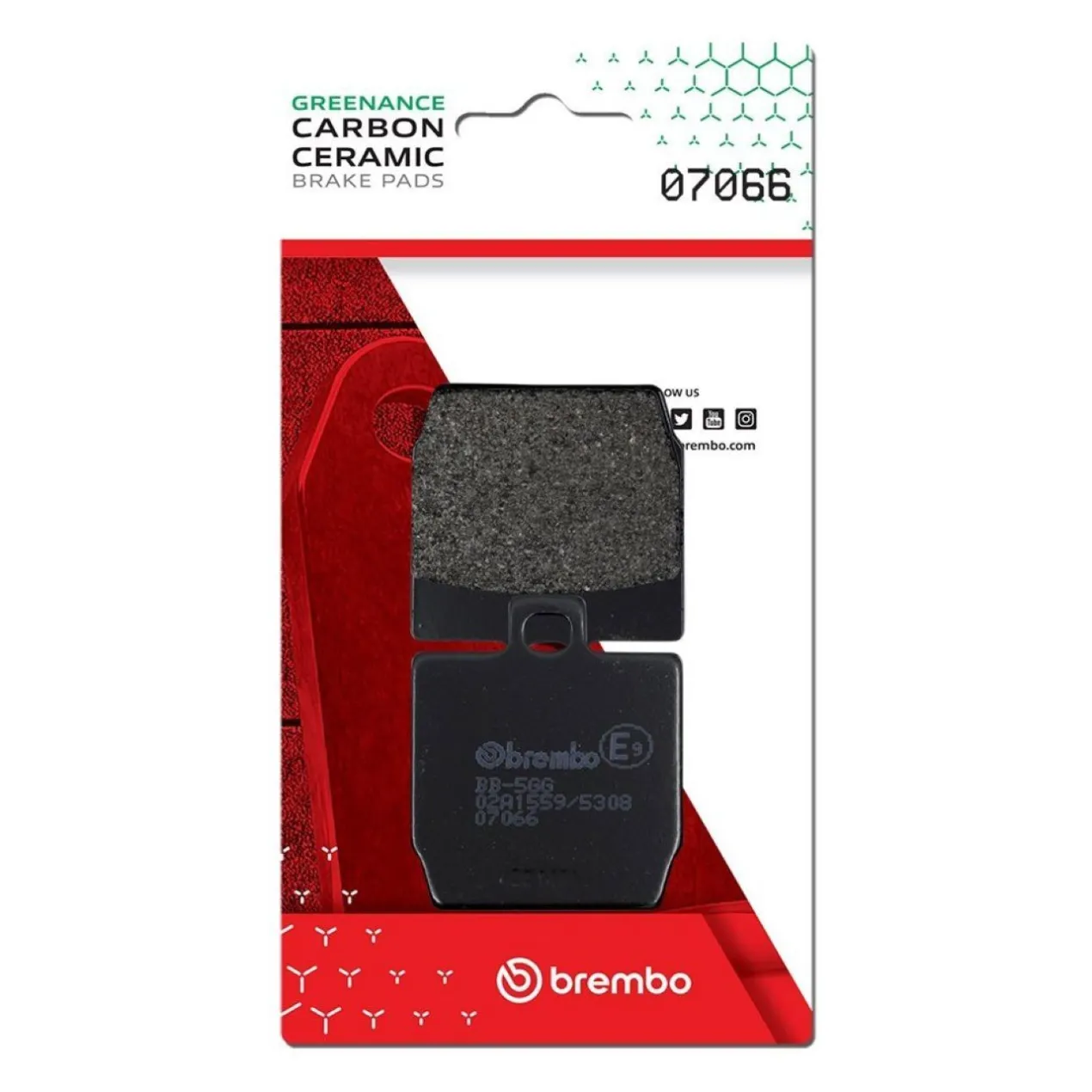 Set Pastiglie Brembo 07066 Scooter