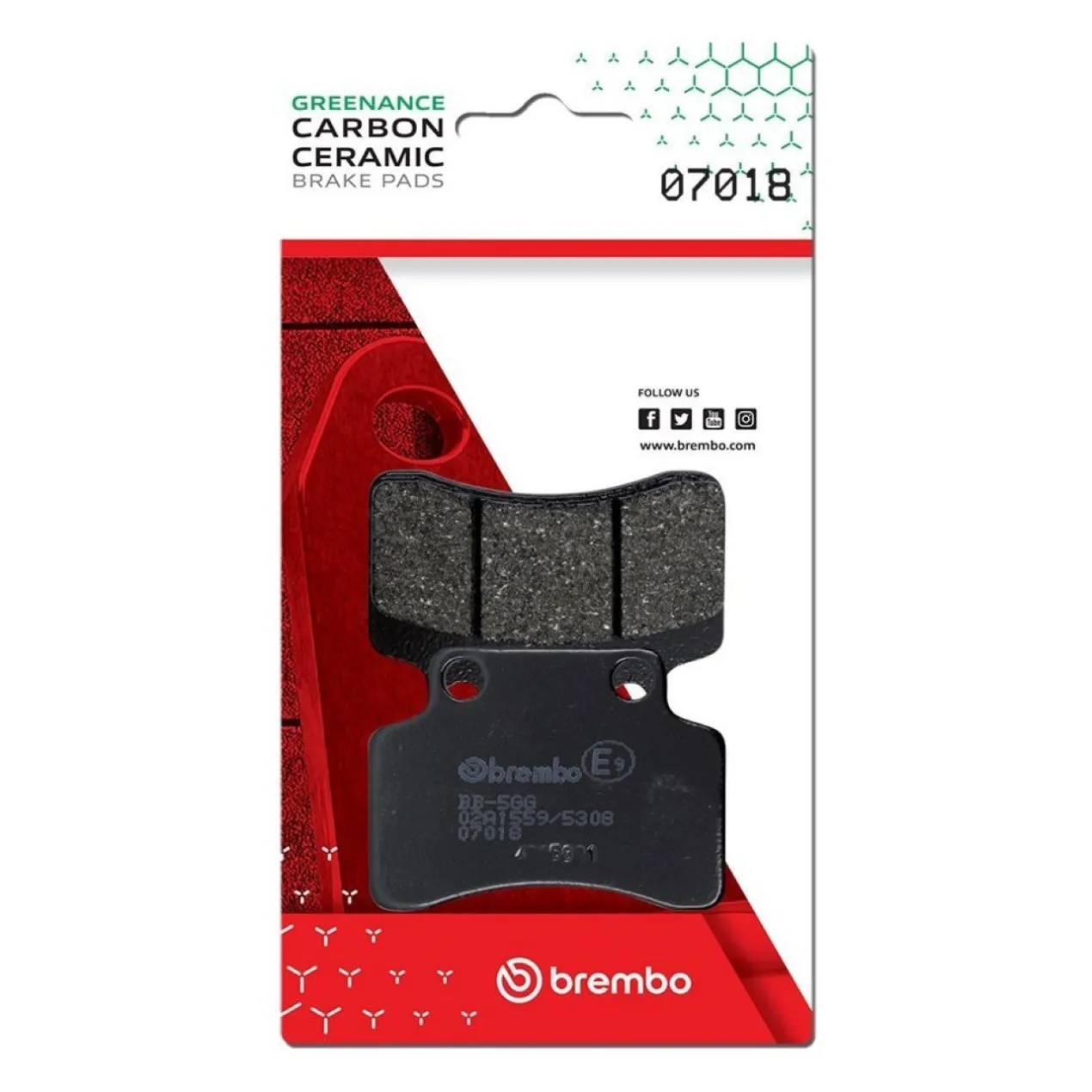 Set Pastiglie Brembo 07018 Scooter