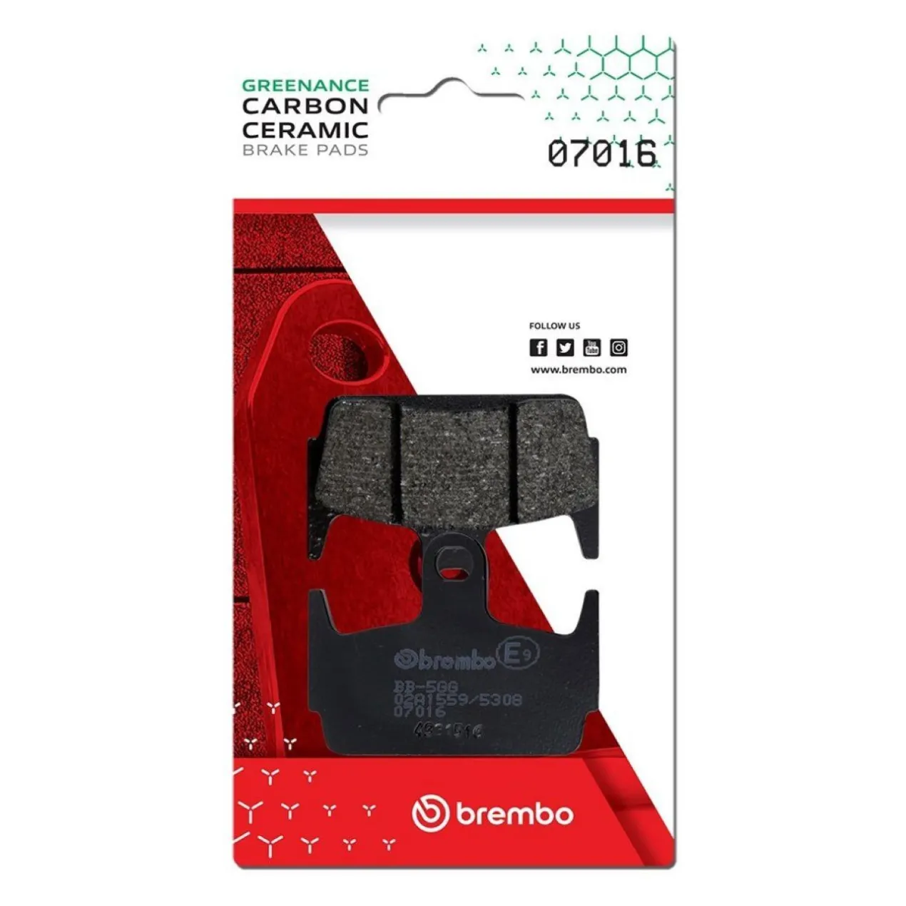 Set Pastiglie Brembo 07016 Scooter