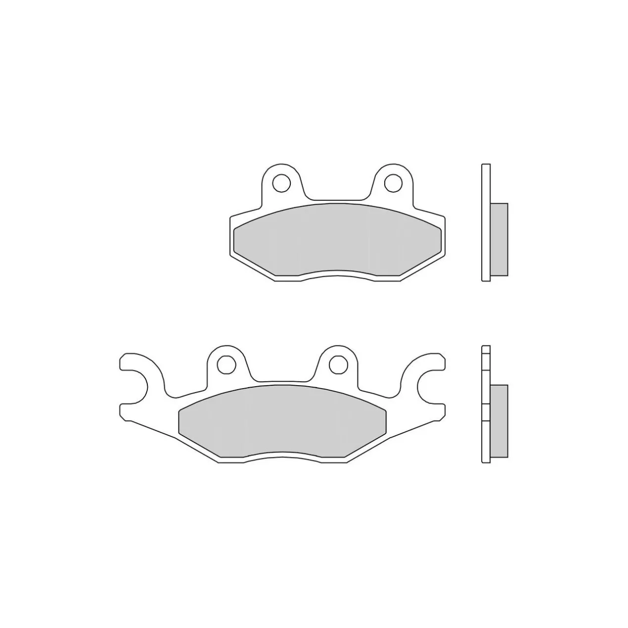 Set Pastiglie Brembo 07095 Scooter