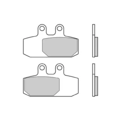 Set Pastiglie Brembo 07057 Scooter