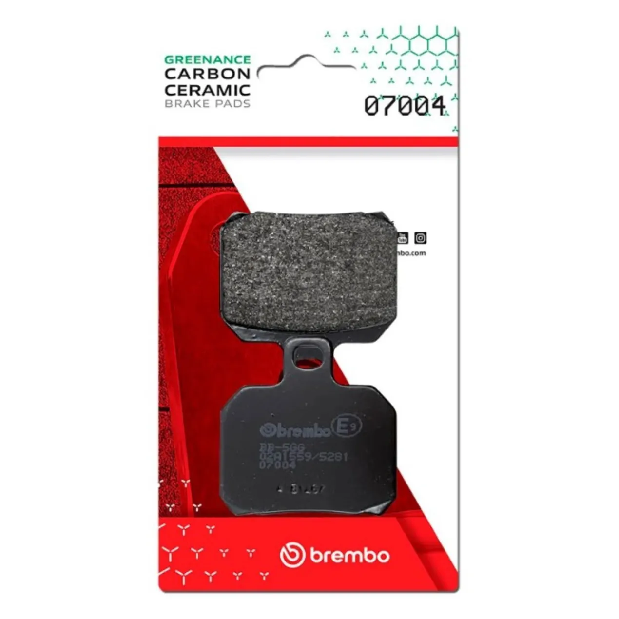 Set Pastiglie Brembo 07004 Scooter