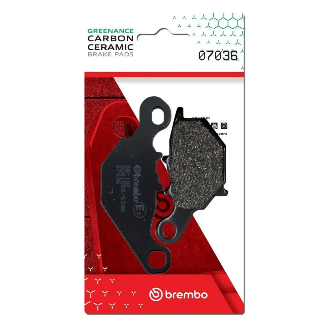 Set Pastiglie Brembo 07036 Scooter