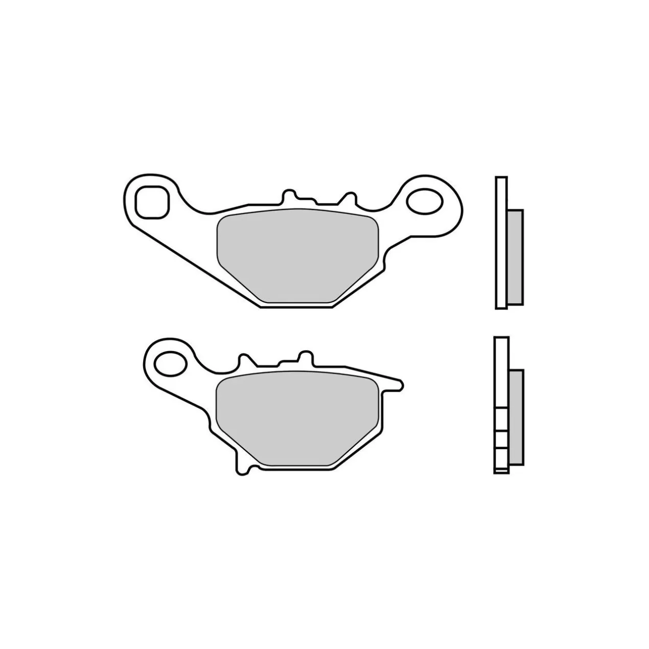 Set Pastiglie Brembo 07036 Scooter