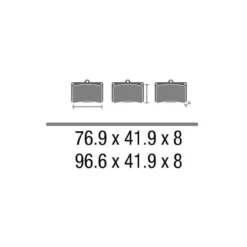 Set Pastiglie Brembo 07071 Scooter